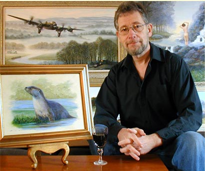 Aviation artist and aircraft print publisher, Bill Perring